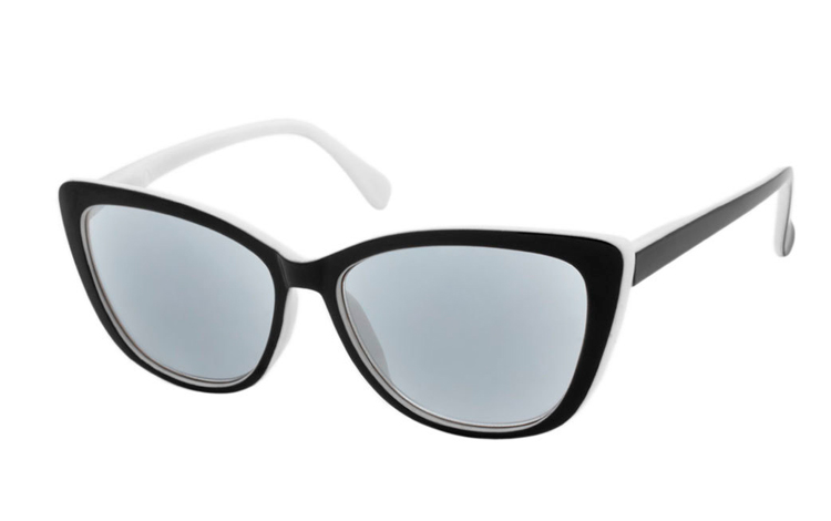 Smart cateye solbrille i retro - vintage look - Design nr. b351