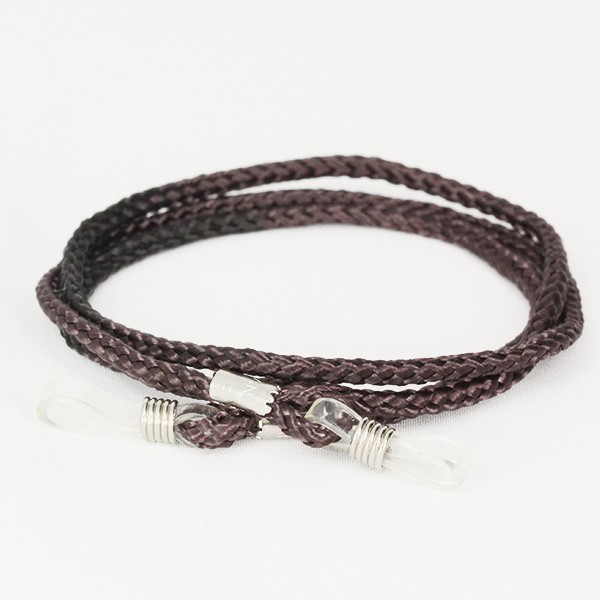 MÃ¸rkbrun brillesnor - hverdagsbriller.dk - billede 3