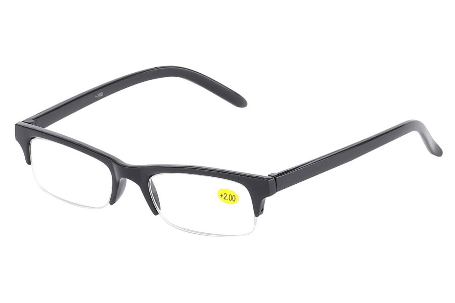 Læsebrille i sort stel. - Design nr. b208