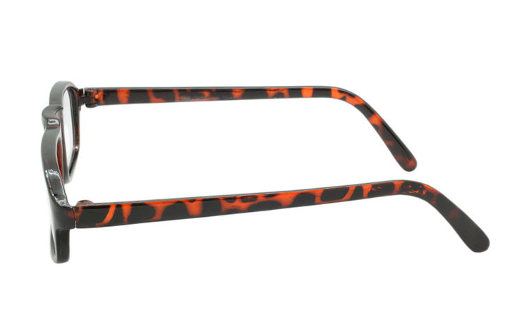 Brille i rødbrunt leopard / skildpadde stel. - hverdagsbriller.dk - billede 2