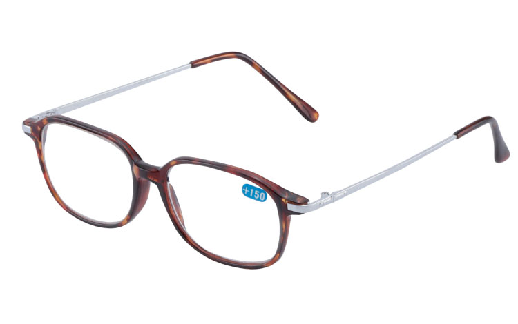 Brille i skildpadde / leopard brunt stel - Design nr. b268