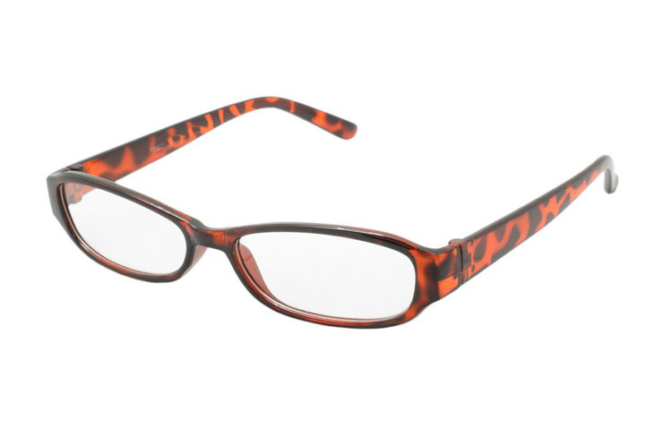 Smal brille i skildpadde / leopard