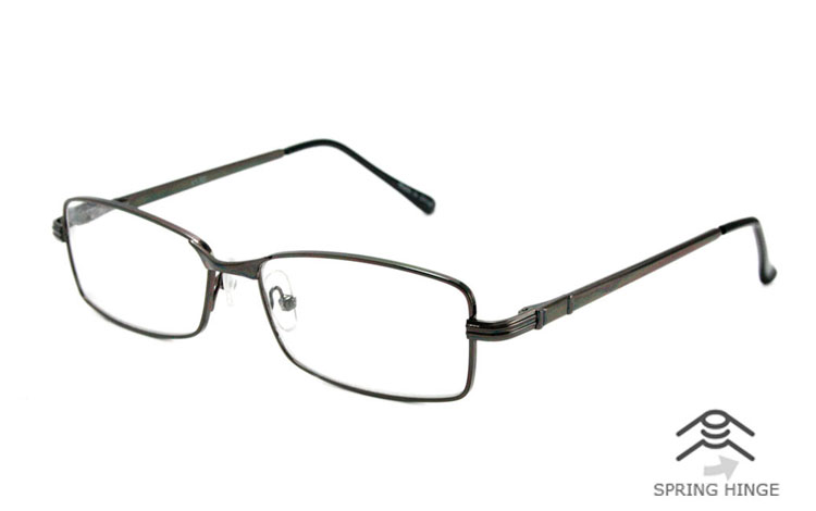 Hverdags læsebrille med styrke i enkelt og stilet design - Design nr. b296