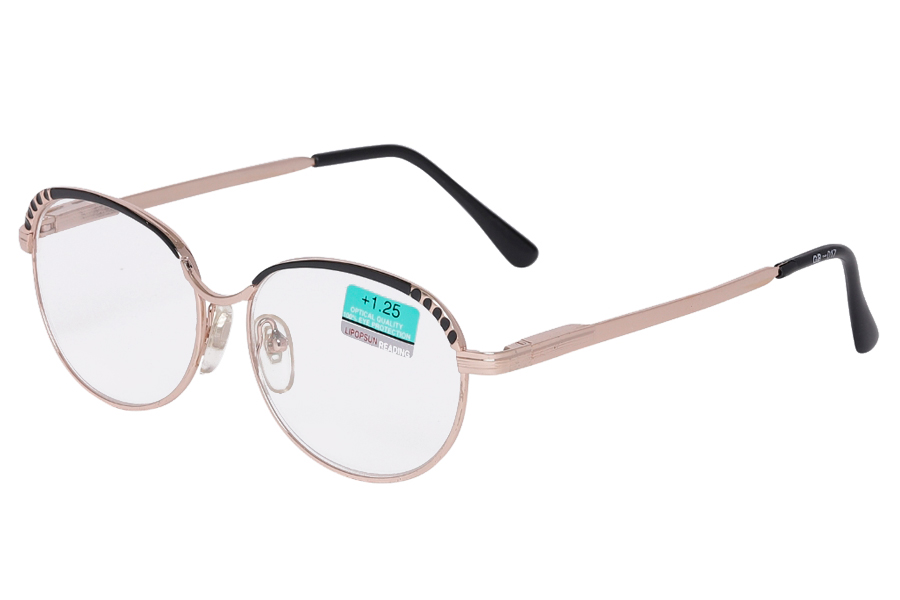 Flot feminin dame brille i retro / vintage inspireret design - Design nr. b390