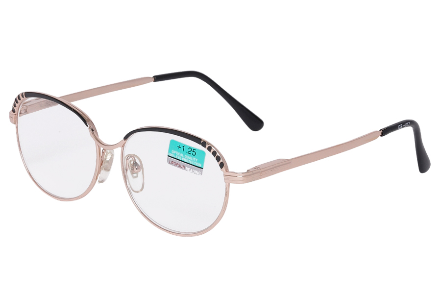 Flot feminin dame brille i retro / vintage inspireret design - Design nr. b390