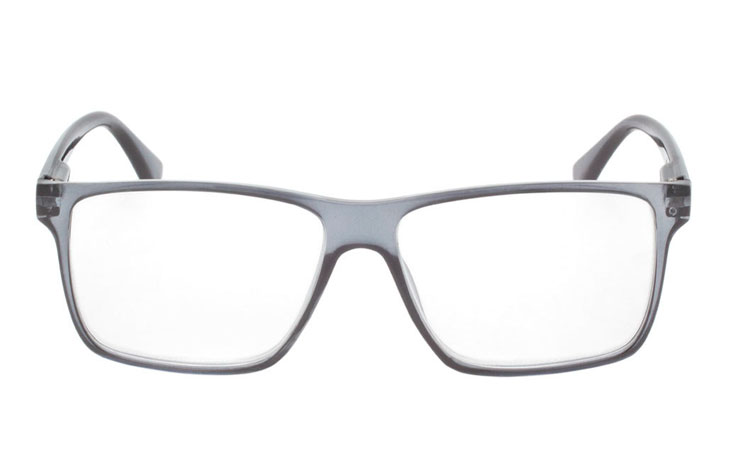 Flot og elegant brille i transparent grå - hverdagsbriller.dk - billede 2