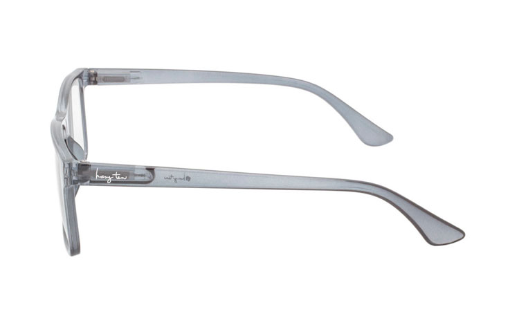 Flot og elegant brille i transparent grå - hverdagsbriller.dk - billede 3
