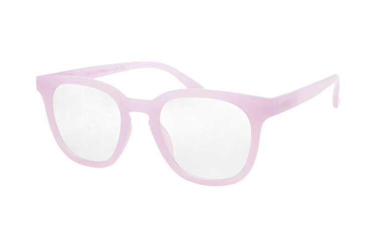 Fræk brille i smokey lys lilla. - Design nr. b407