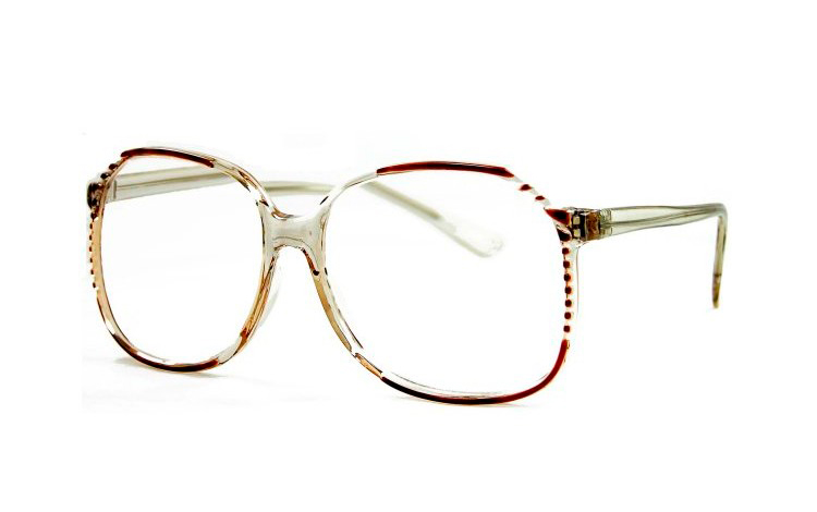 Brille i Retro / Vintage design med læsefelt - Design nr. b446