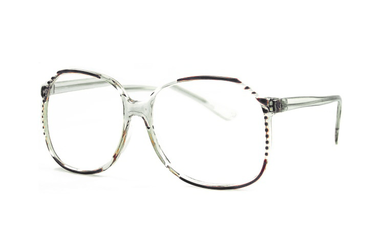 Brille i Retro / Vintage design med læsefelt - Design nr. b447