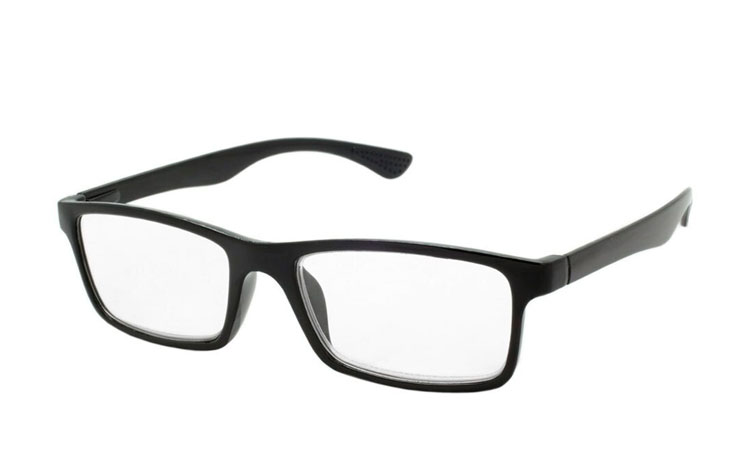 Sort MINUS brille i enkelt og stilet design - Design nr. b450