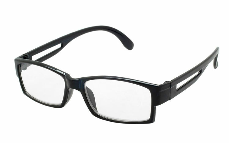 Flot MINUS brille i sort  - Design nr. b452