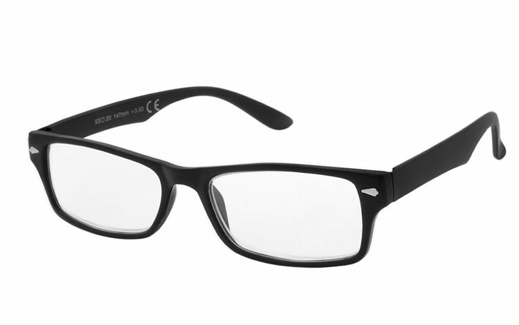 MAT sort brille i stilsikkert moderne design - Design nr. b477