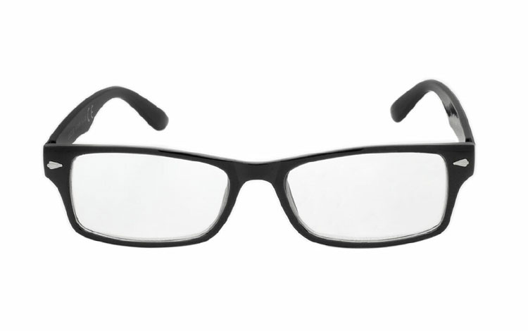 Sort brille i blank stilsikkert moderne design - Design nr. b478
