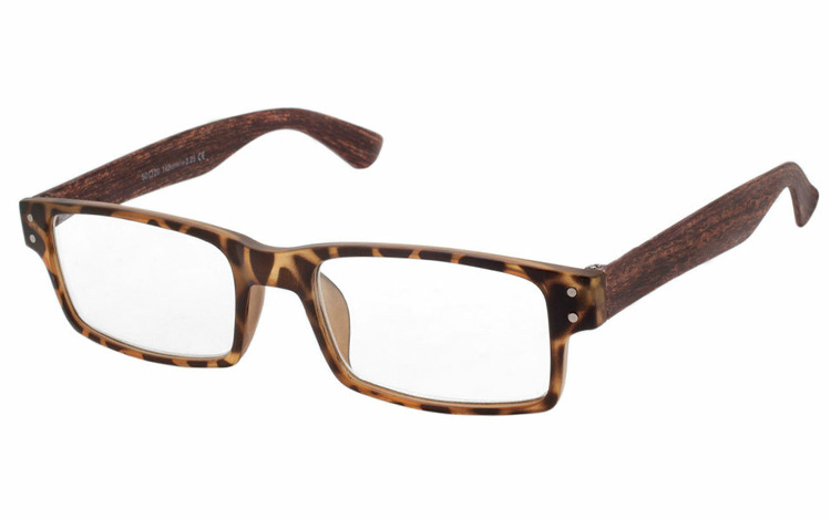 Smart mat brille med trælook - Design nr. b497
