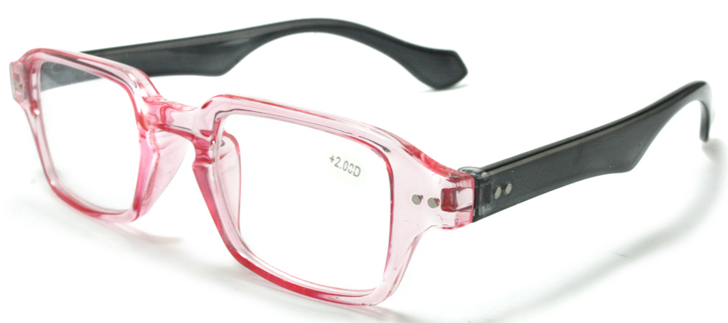 Læsebrille i soft look med kant. - Design nr. b5