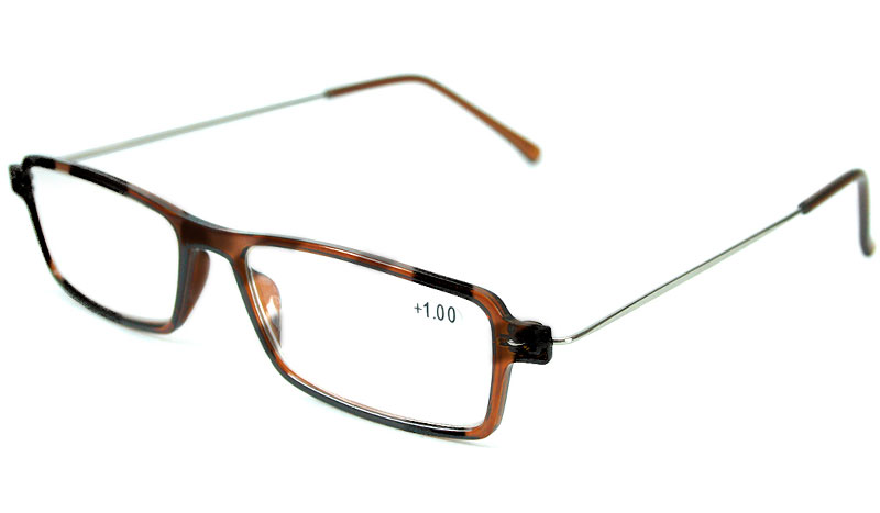 Let og elegant brille i leopardbrunt stel - Design nr. b81