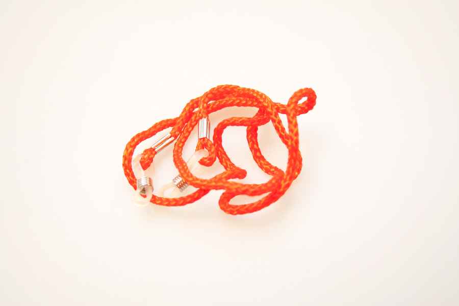 RÃ¸d brillesnor - hverdagsbriller.dk - billede 2