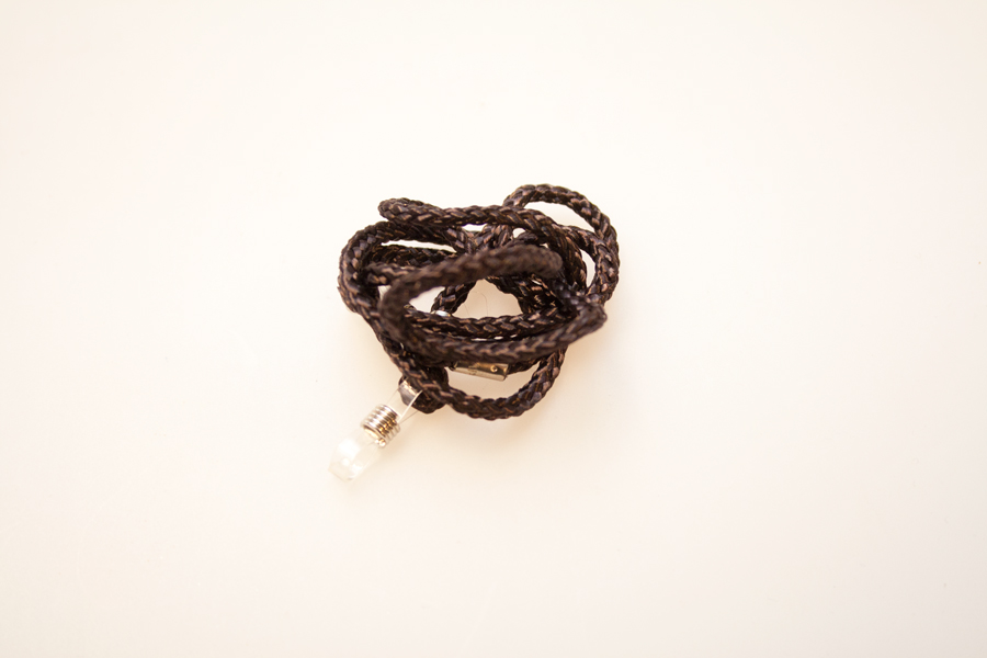 MÃ¸rkbrun brillesnor - hverdagsbriller.dk - billede 2